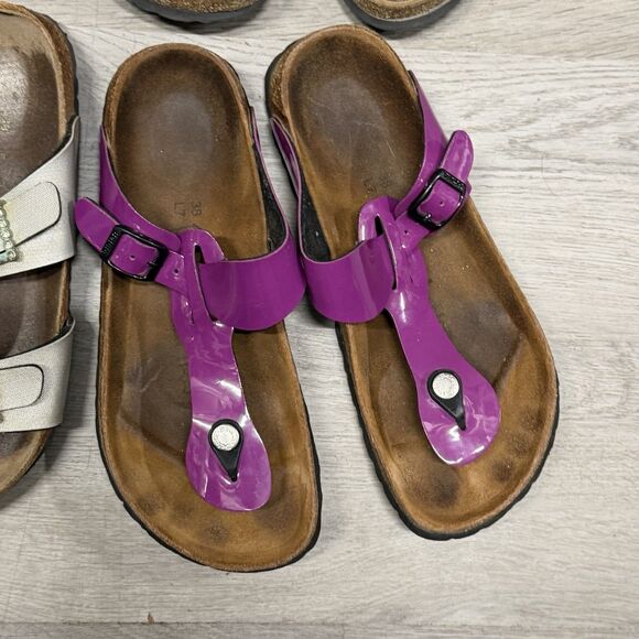 Birkenstock Sandals Collection Wholesale LOT of 6 USED Rehab - EU38 US 7 Read - Picture 3 of 8